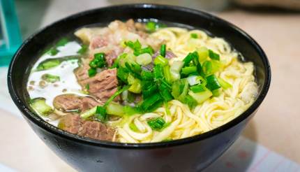 Beef brisket noodles