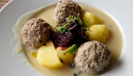 Konigsberger Klopse (meatballs)