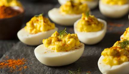 Senfeier ( mustard eggs)