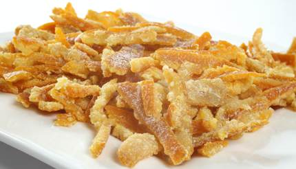 Candied orange peel