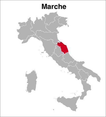 Marche or Le Marche, Italy