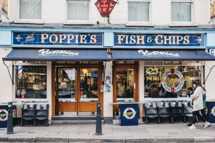 Poppie's Fish & Chips in East London