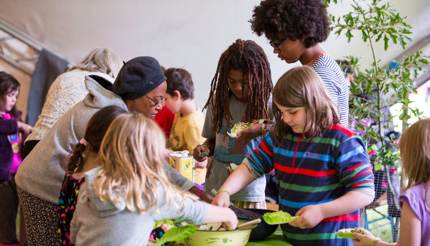 WOMAD kids cooking activities