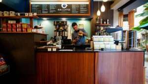 Get your cup of andcrafted Hawaiian coffee at Kai Coffee