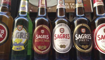 Sagres beer