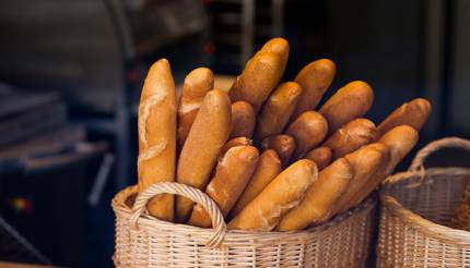 Fresh baguettes