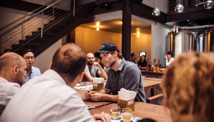 Head brewer Sean Thommen listens to beer-loving souls and steers the direction of craft beer