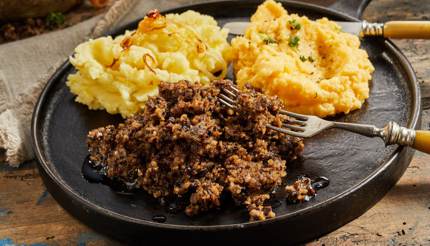 Haggis, tatties and neeps